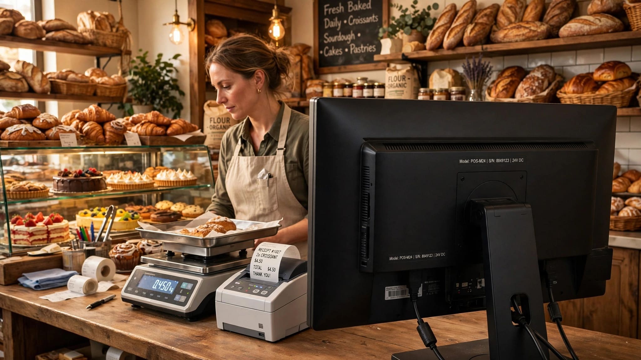 ZORIVAN Bakery POS software Pakistan weight scale integration and billing management system for bakeries